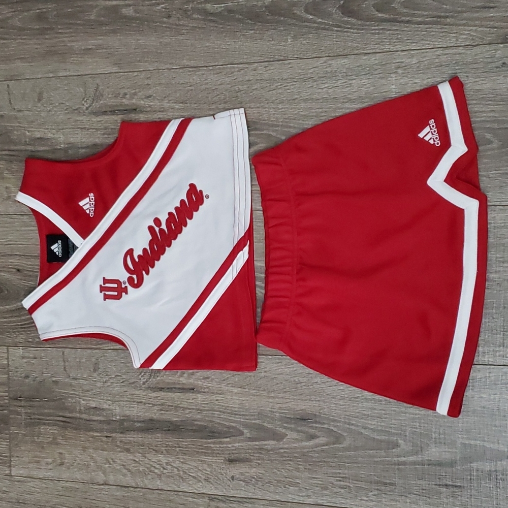 Girls Indiana Basketball Cheerleader outfit